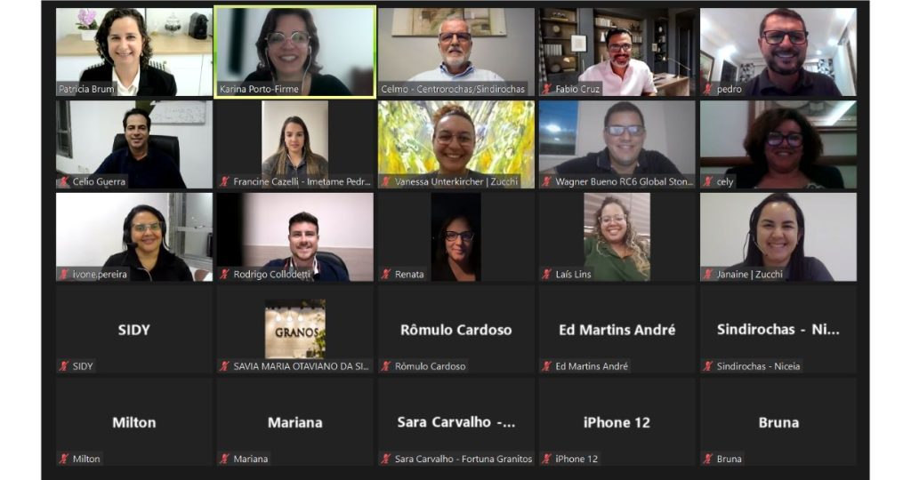 Centrorochas reúne mais de 30 participantes em debate sobre disputas comerciais com clientes americanos