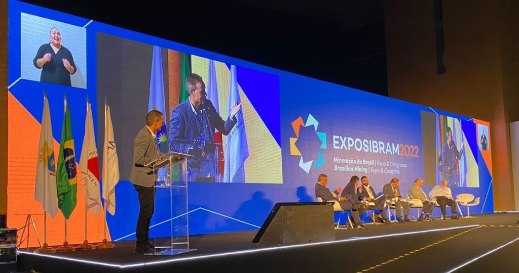 Sustainable mining: Centrorochas lecture at congress during EXPOSIBRAM 2022