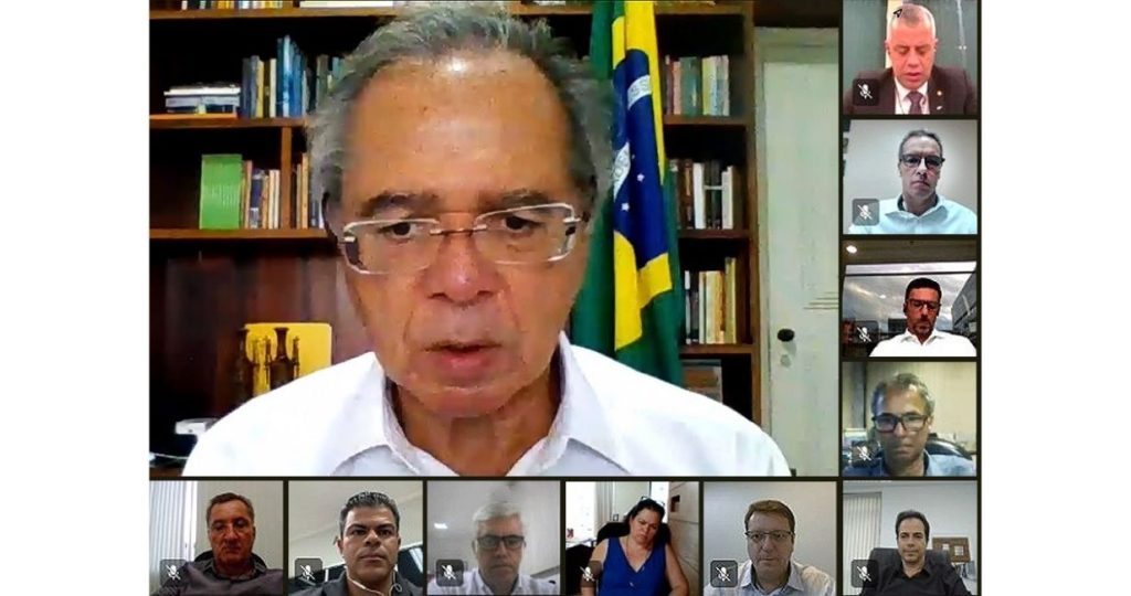 Empresários do setor de rochas participam de audiência com o Ministro Paulo Guedes