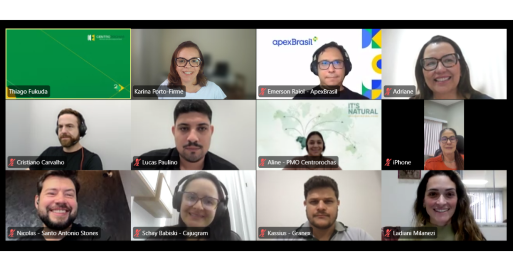 Final preparatory meeting organizes Brazilian participation in Marmomac Italy 2025
