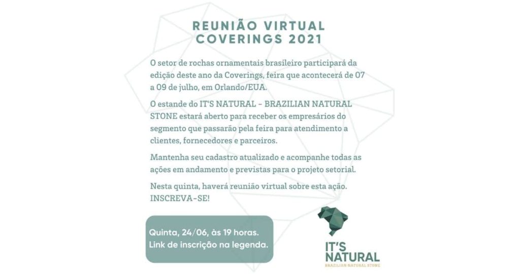 Announcement Coverings 2021