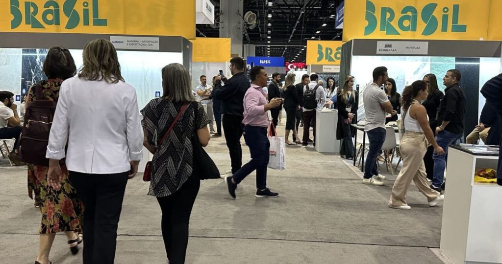 Stone companies accumulate more than 25.6 million dollars in immediate business at a US fair