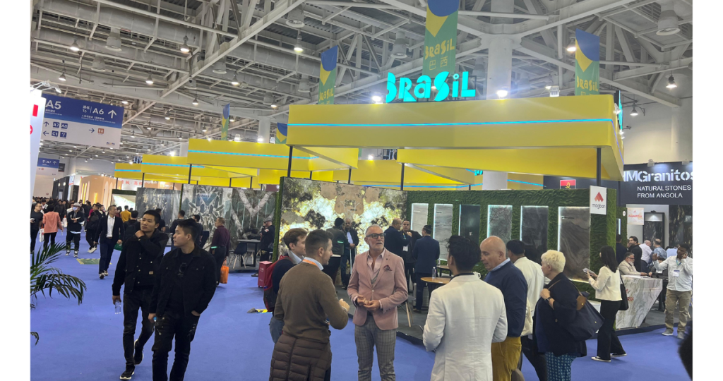 Brasil inaugura o conceito de país de honra na Xiamen Stone Fair 2025