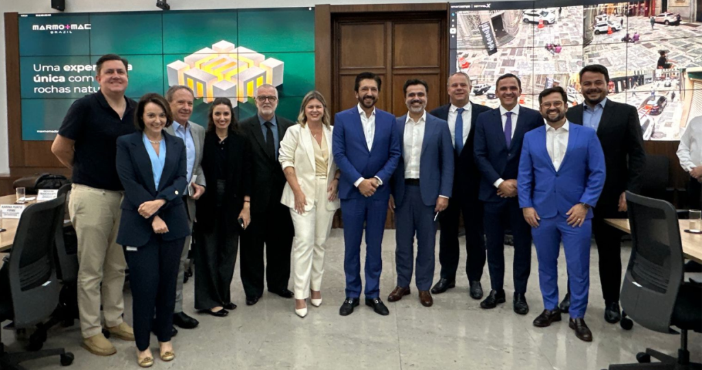 Com visitantes de 75 países e R$ 1 bilhão em negócios, Marmomac Brazil impressiona Prefeito de São Paulo