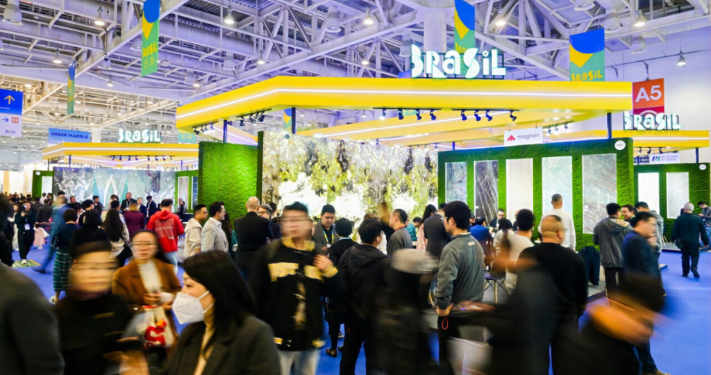Brasil mais que dobra expectativa de negócios na Xiamen Stone Fair 2025