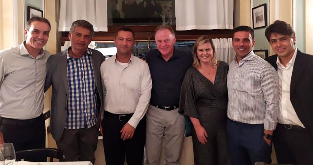 Centrorochas apoia jantar em Verona que reúne autoridades e empresários capixabas presentes na Marmomac